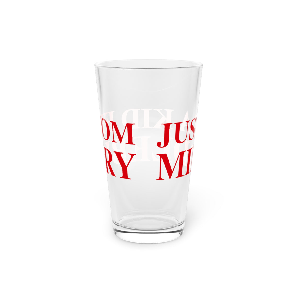 Just a kid from Middlebury Pint Glass, 16oz