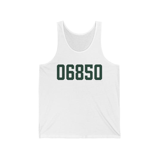 06850 Norwalk Connecticut Zip Code Unisex Jersey Tank Top
