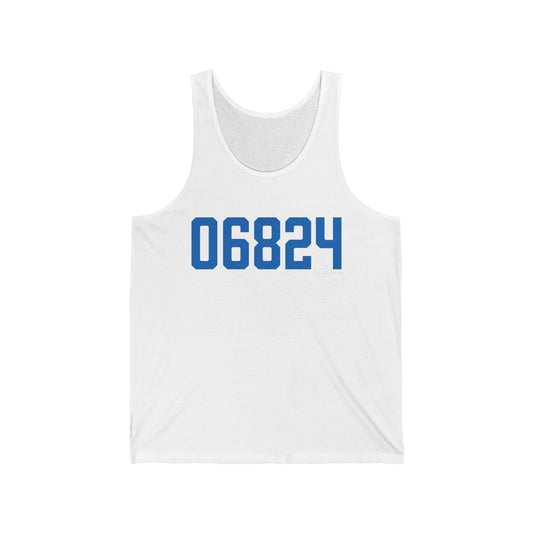 06824 Fairfield Connecticut Zip Code Unisex Jersey Tank Top