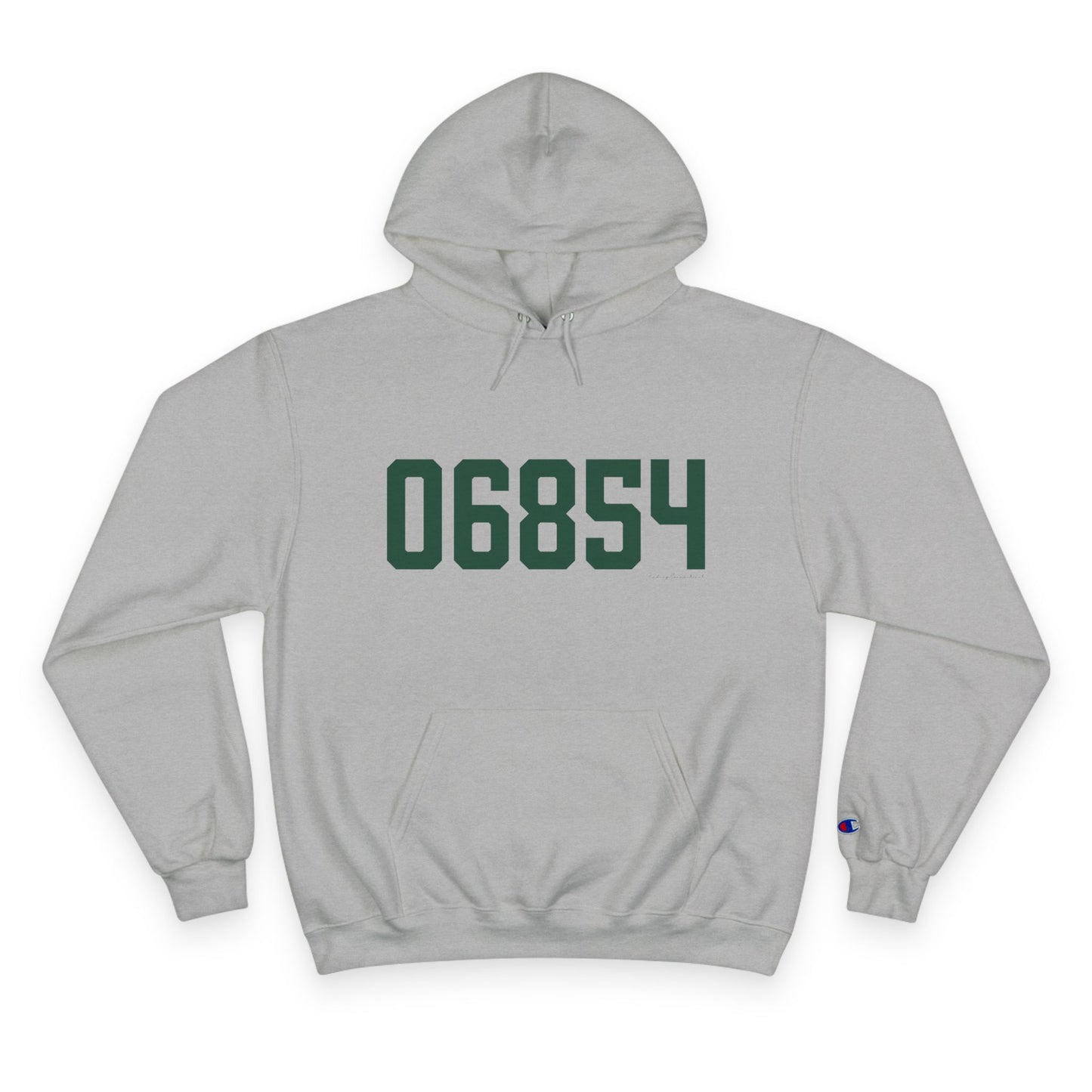 06854 Norwalk Connecticut Zip Code Champion Hoodie Sweatshirt