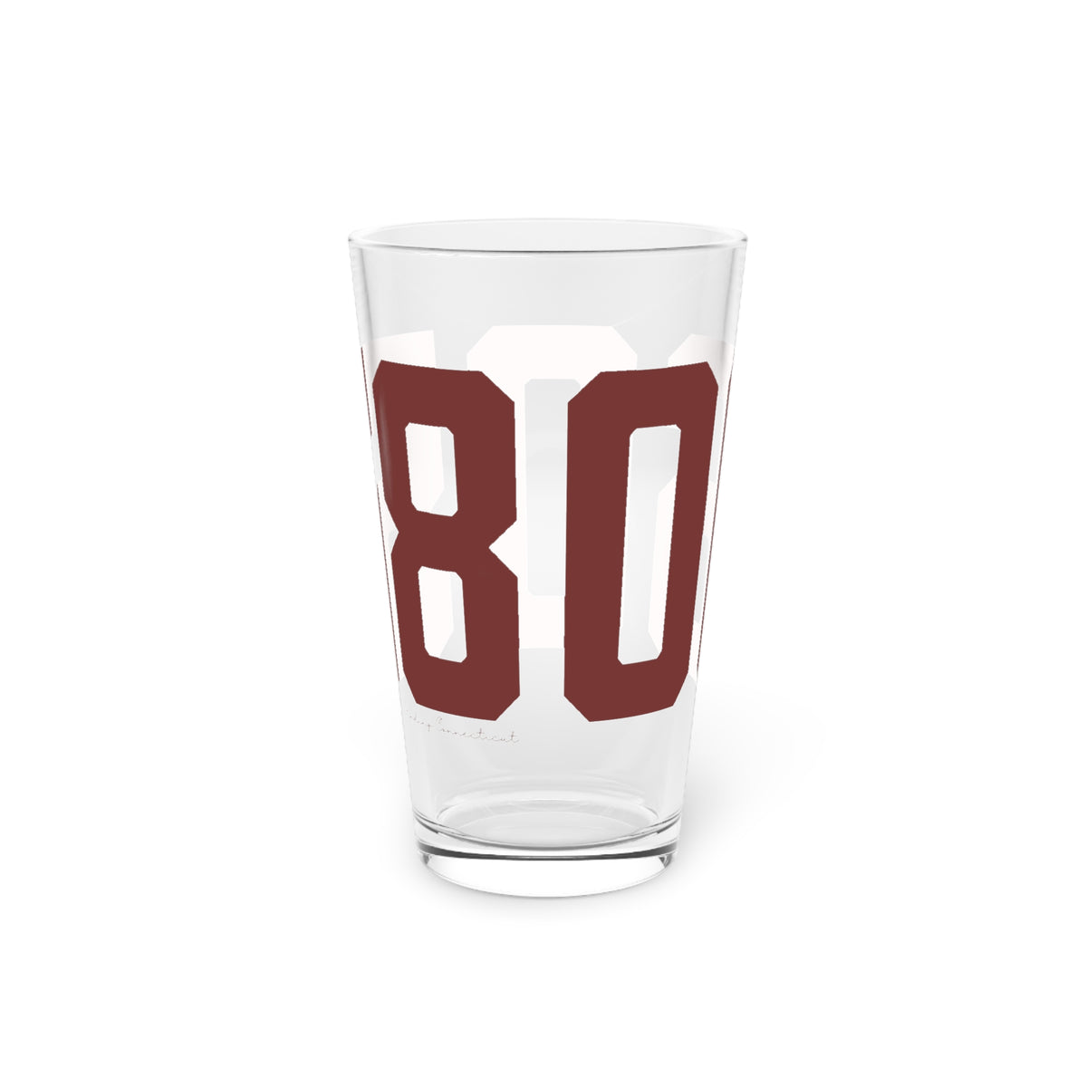 06058 Norfolk Connecticut Zip Code Pint Glass, 16oz