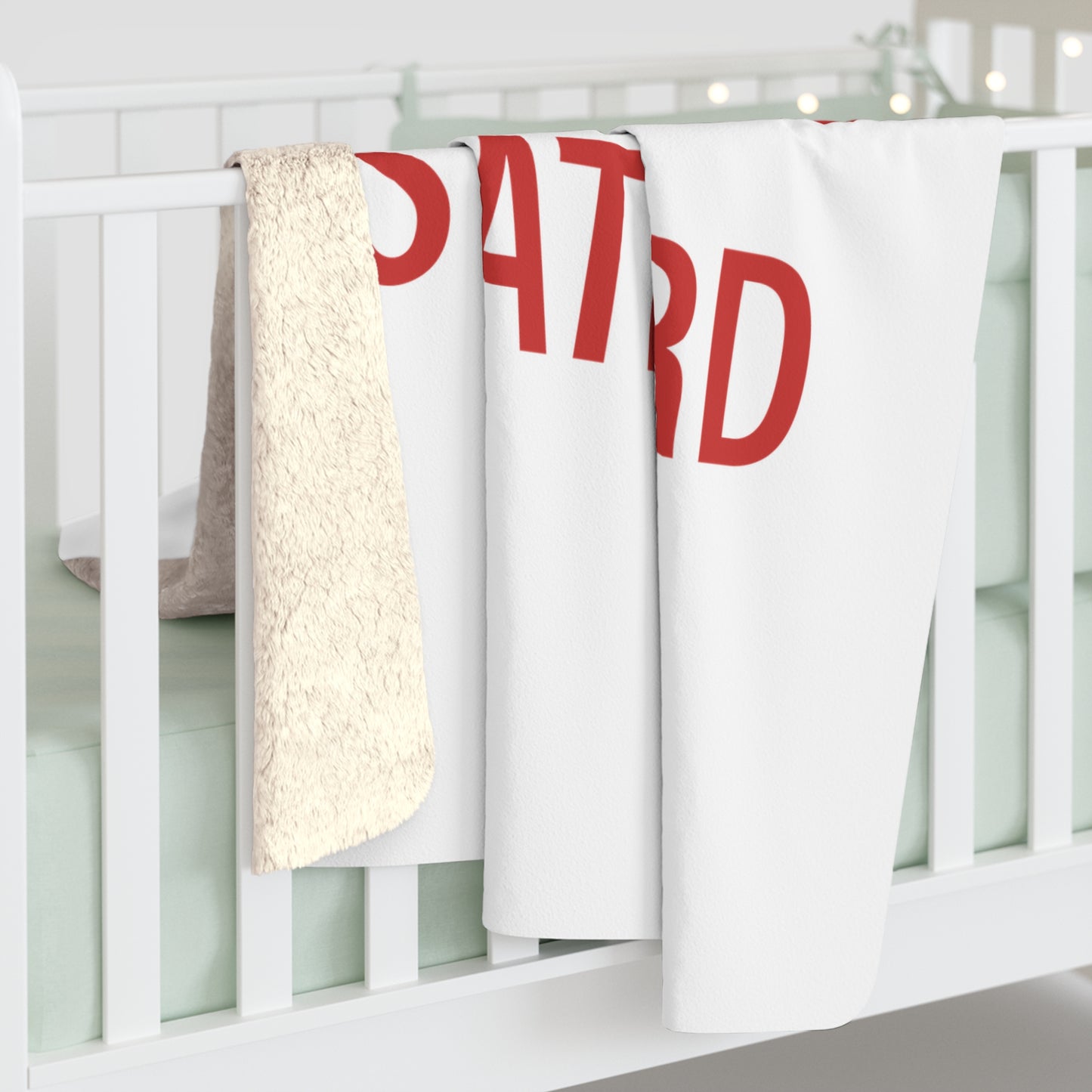 I Really Really Miss Stratford Sherpa Fleece Blanket