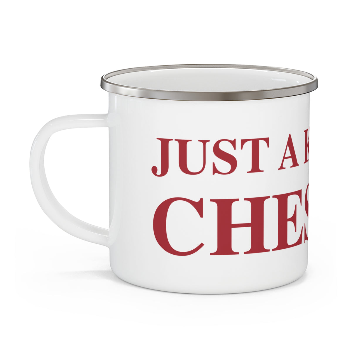 Just a kid form Cheshire Enamel Camping Mug