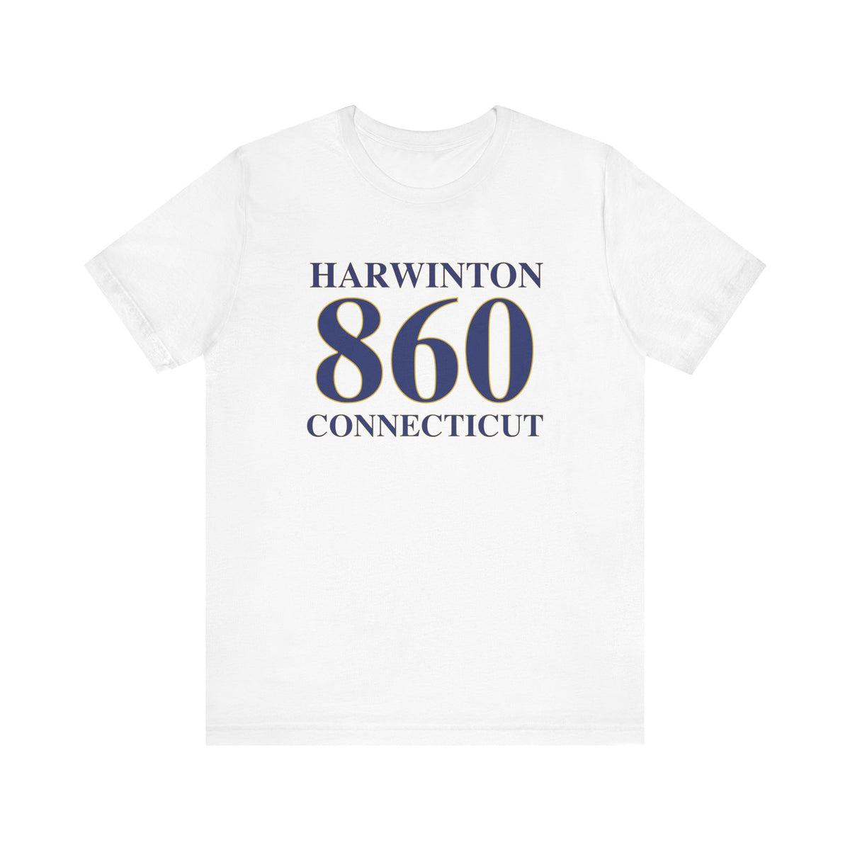 Harwinton 860 Connecticut Unisex Jersey Short Sleeve T-Shirt