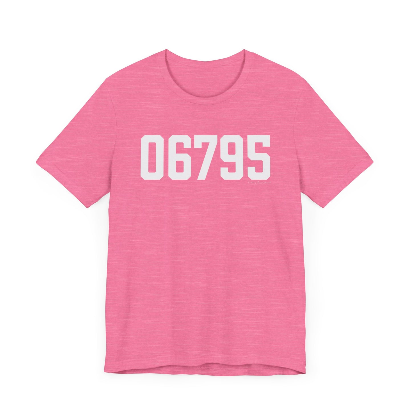 06795 - Watertown CT Zip Code Unisex Jersey Short Sleeve T-Shirt