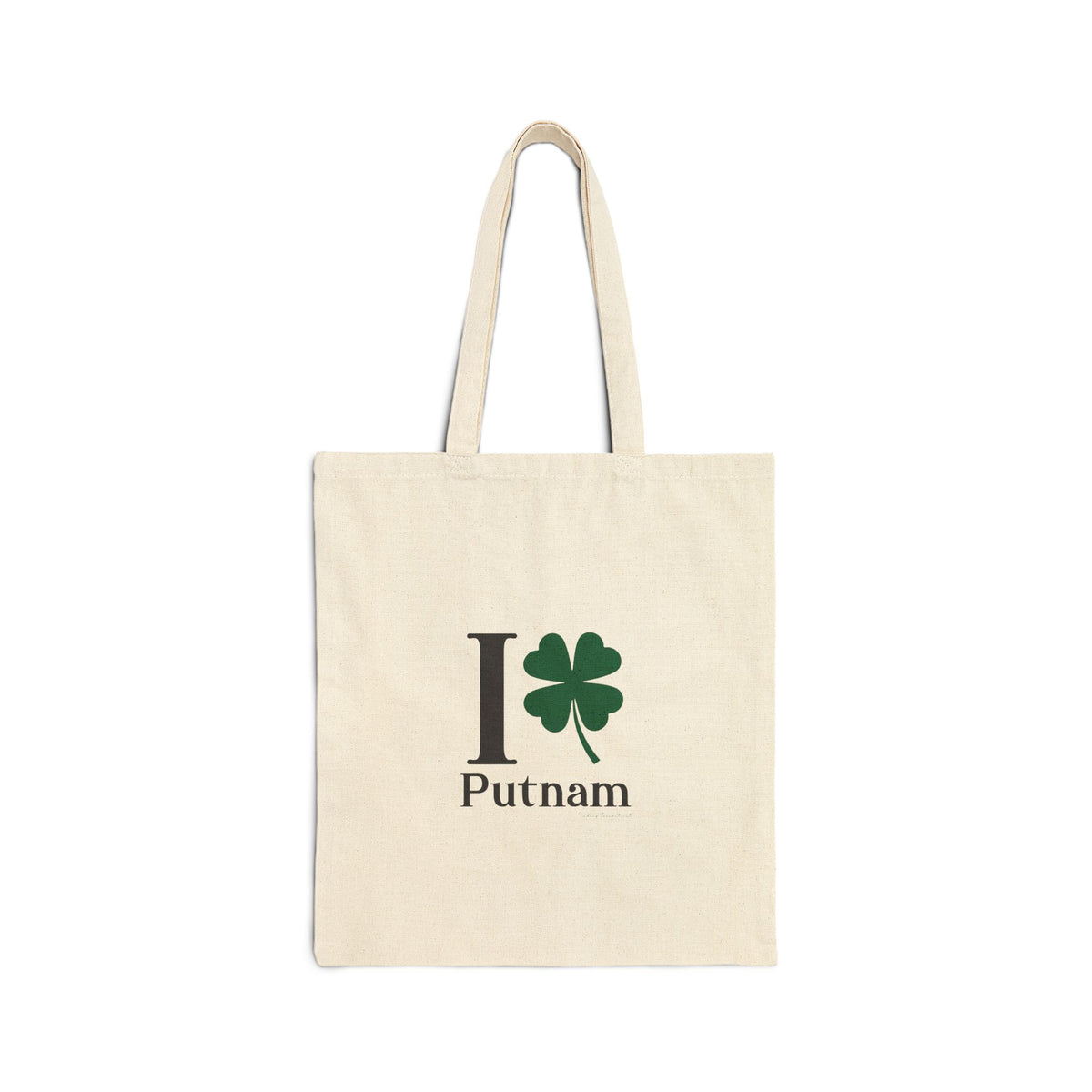 I Clover Putnam Cotton Canvas Tote Bag