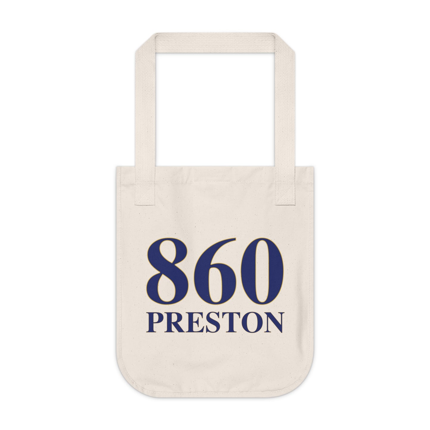 860 Preston Organic Canvas Tote Bag