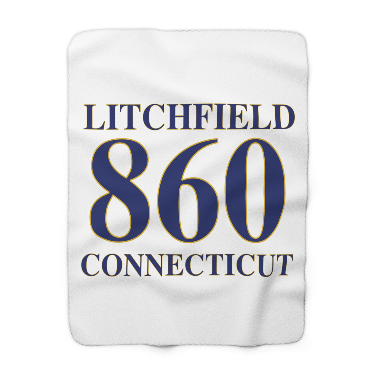 Litchfield 860 Connecticut Sherpa Fleece Blanket