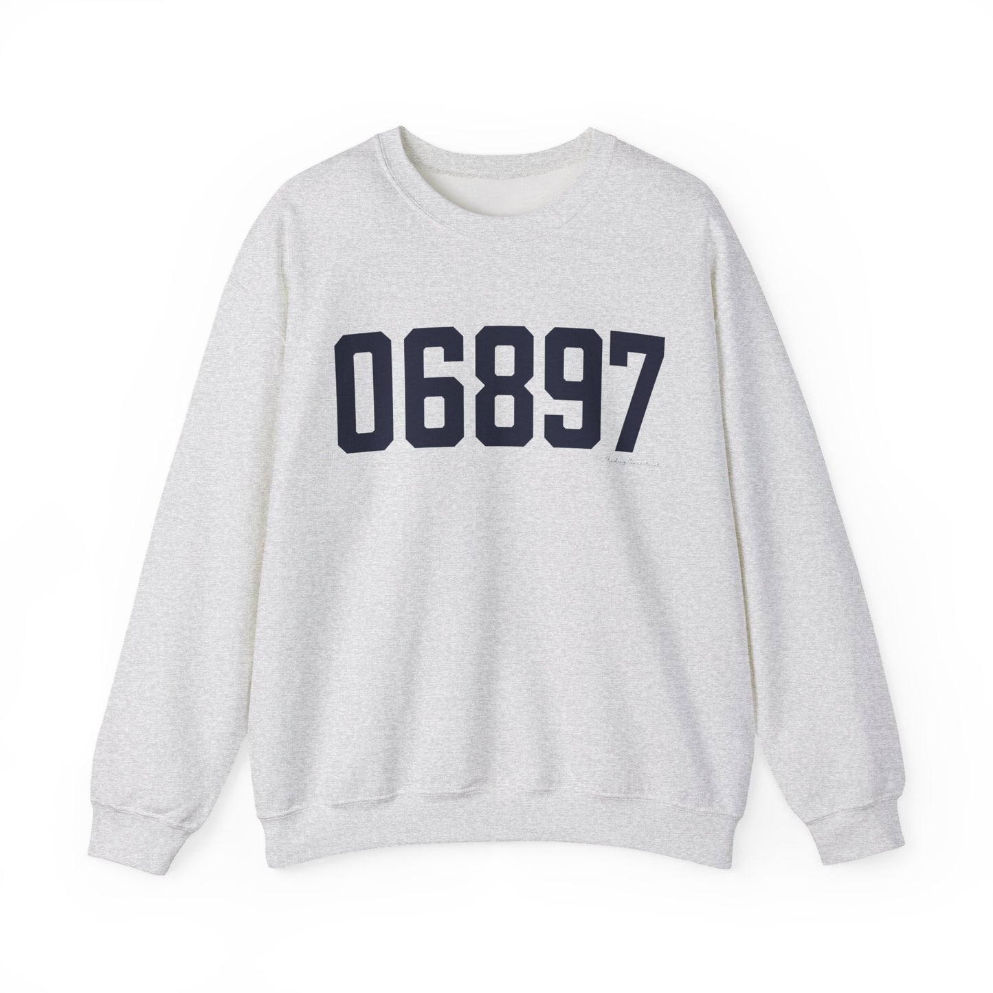 06897 Wilton Connecticut Zip Code Unisex Heavy Blend™ Crewneck Sweatshirt