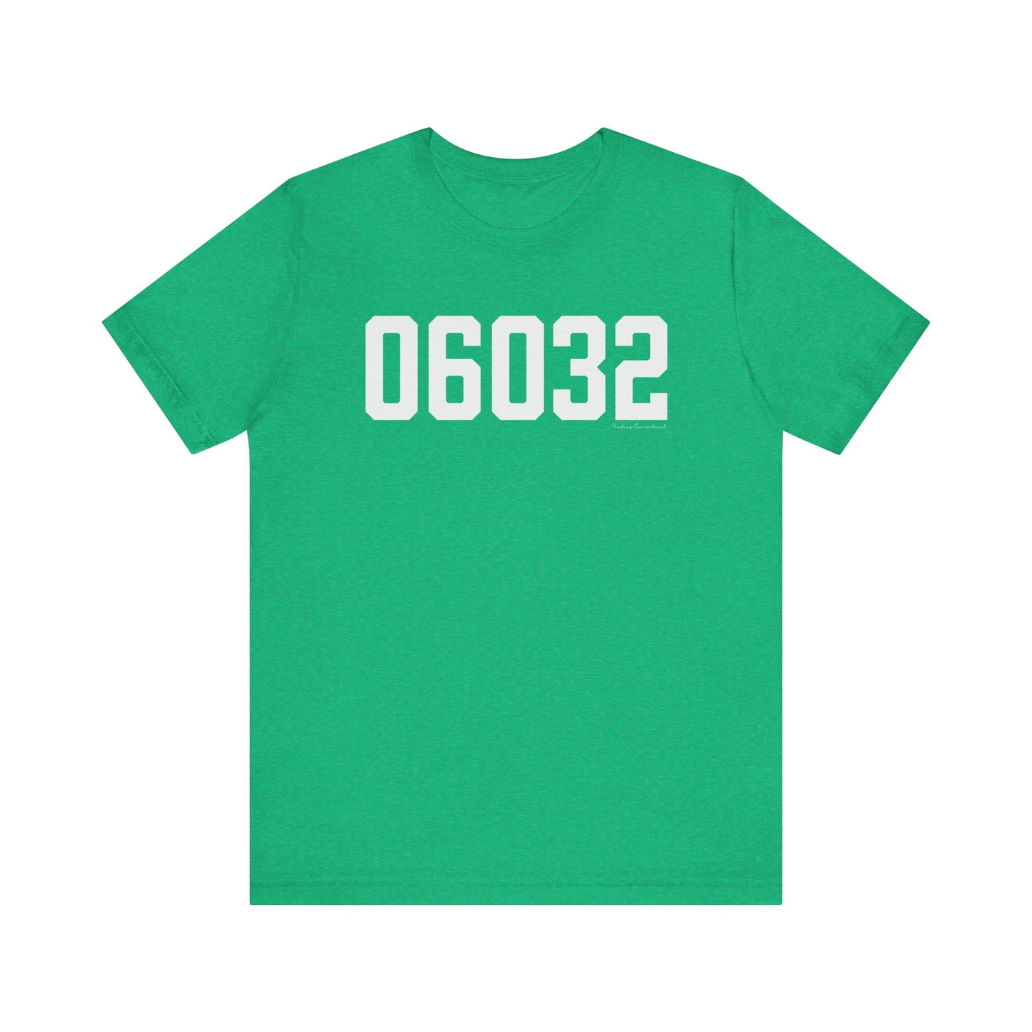 06032 - Farmington CT Zip Code Unisex Jersey Short Sleeve T-Shirt