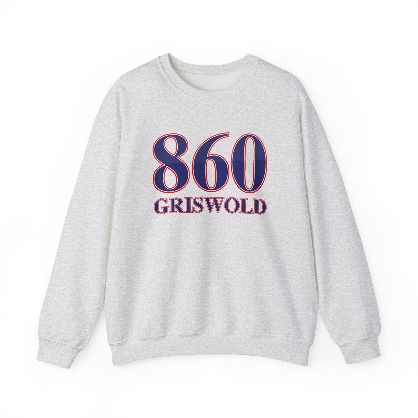 860 Griswold Red White & Blue Unisex Heavy Blend™ Crewneck Sweatshirt