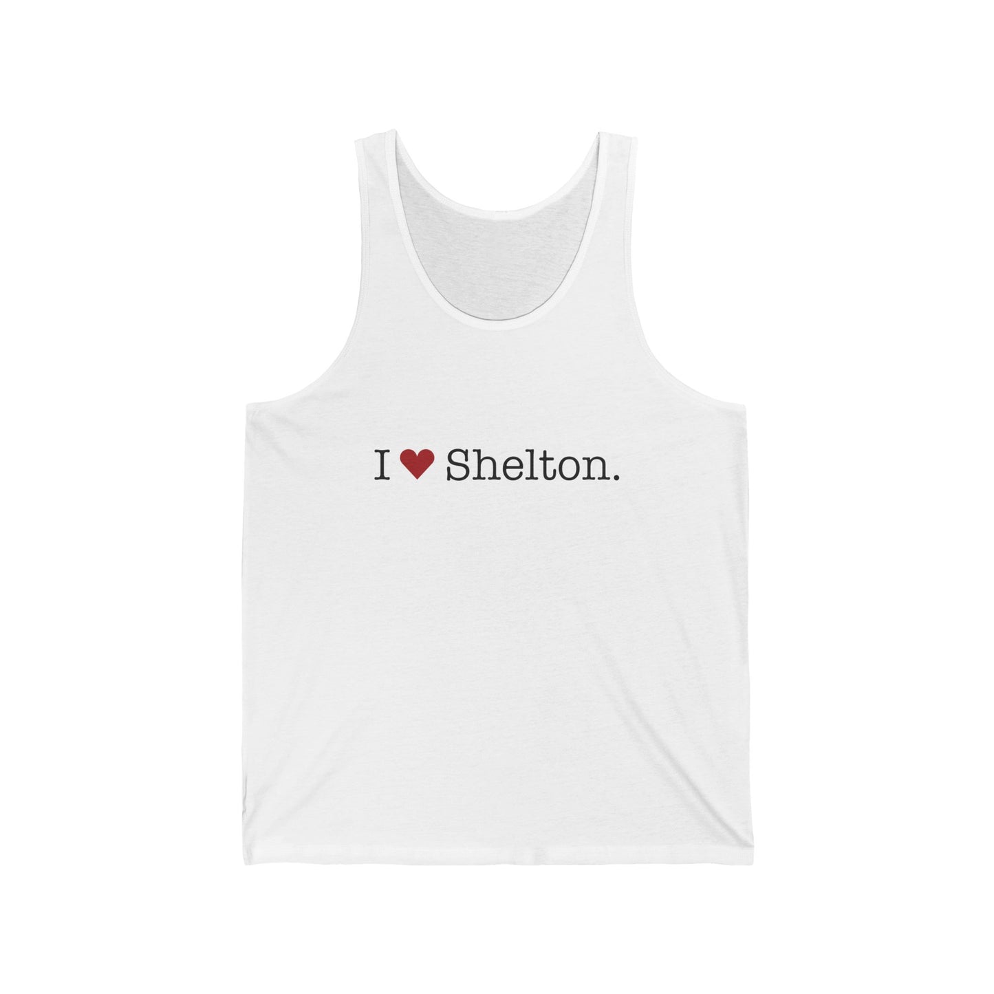 I Heart Shelton. Unisex Jersey Tank Top