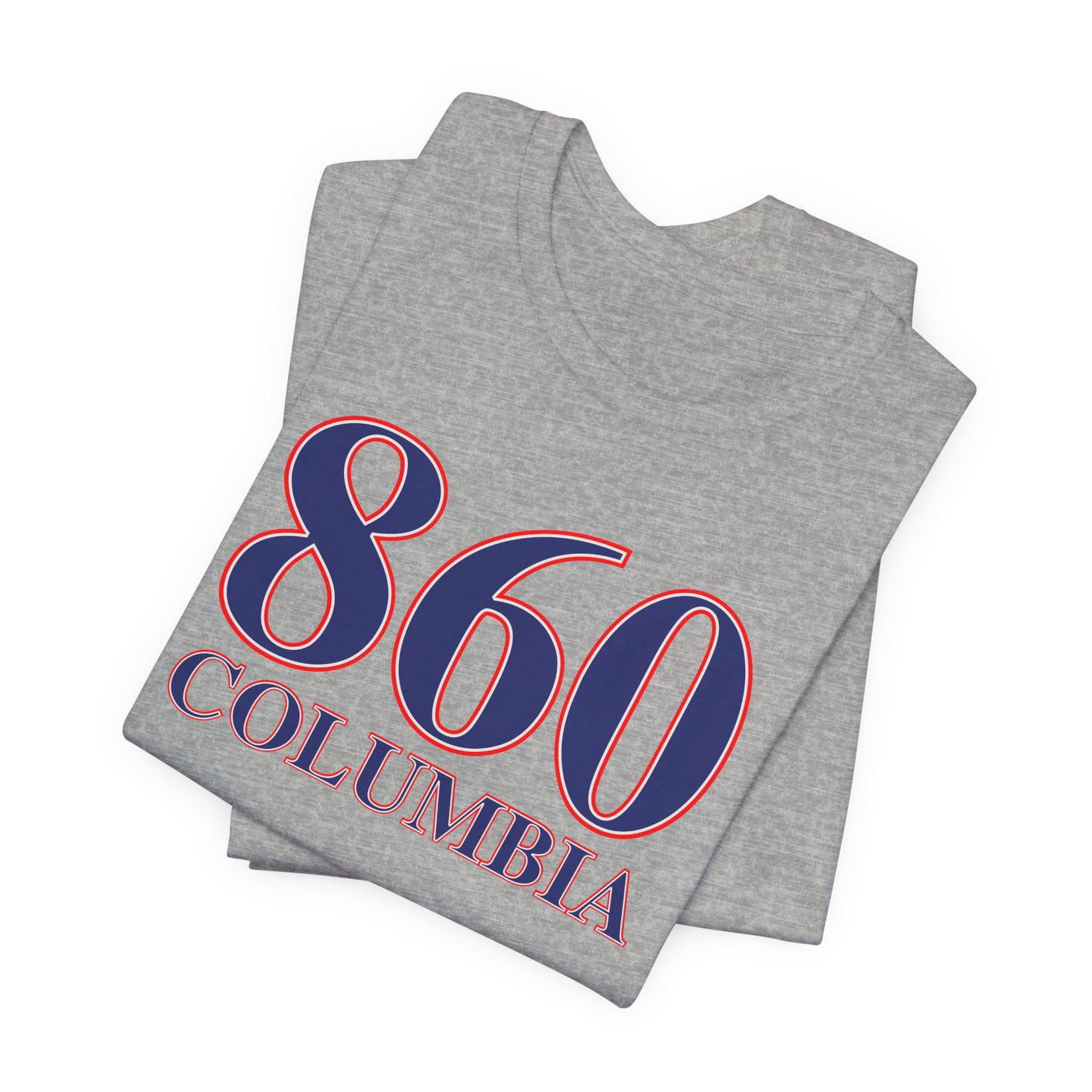 860 Columbia Unisex Jersey Short Sleeve T-Shirt