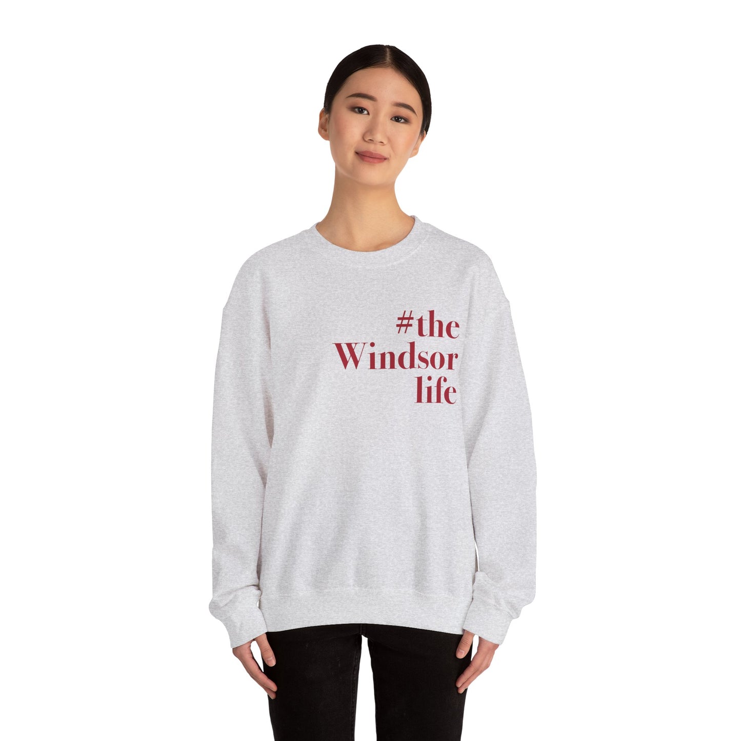#thewindsorlife Unisex Heavy Blend™ Crewneck Sweatshirt