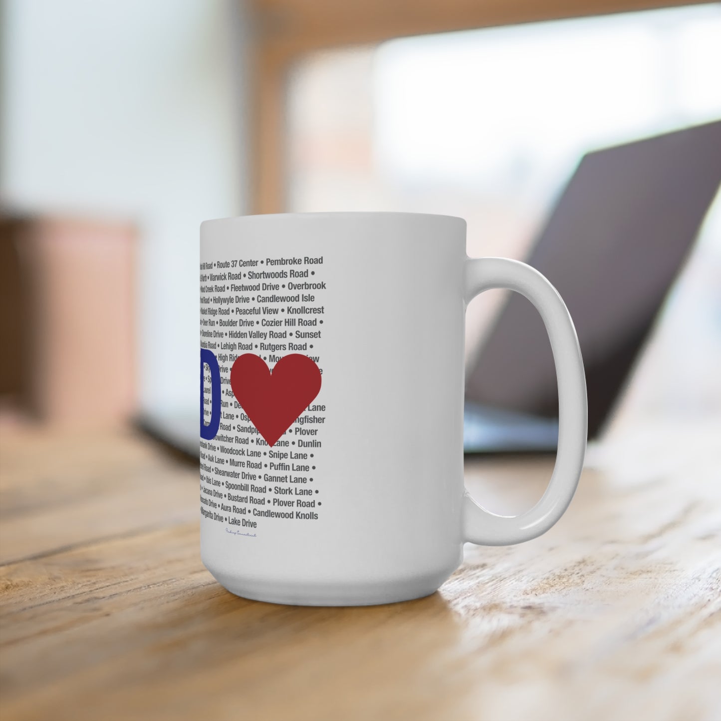 New Fairfield Love Mug 15oz