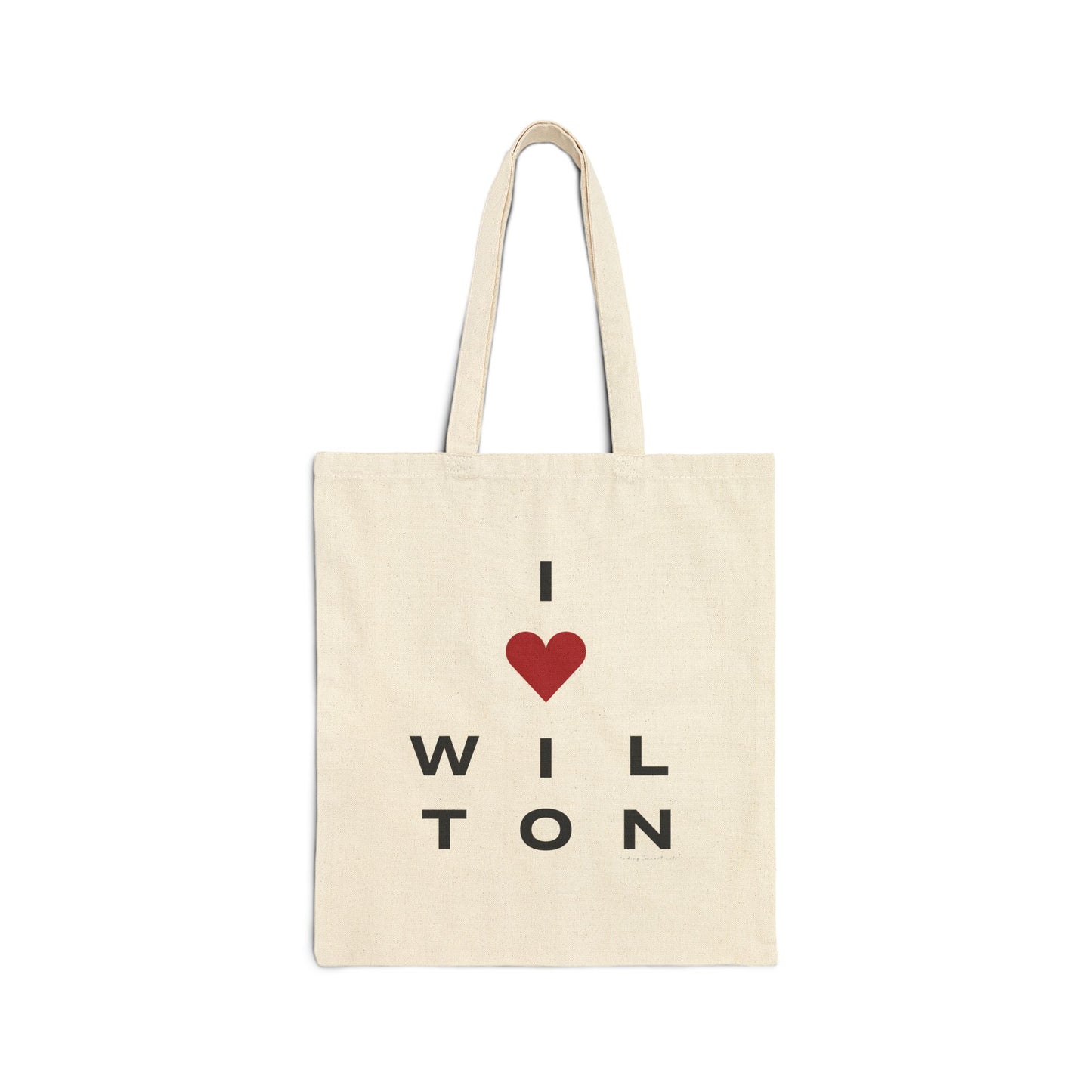 Wilton Vision Cotton Canvas Tote Bag