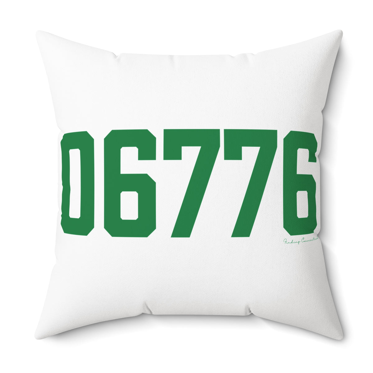 06776 New Milford Connecticut Zip Code Polyester Square Pillow