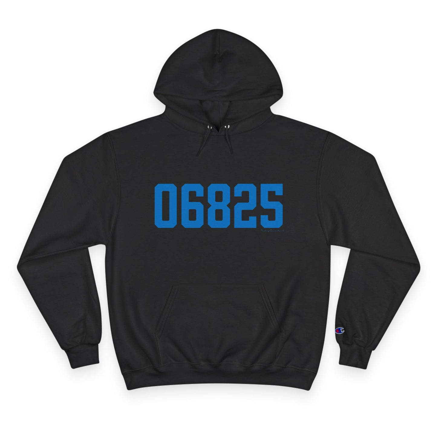 06825 Fairfield Connecticut Zip Code Champion Hoodie Sweatshirt