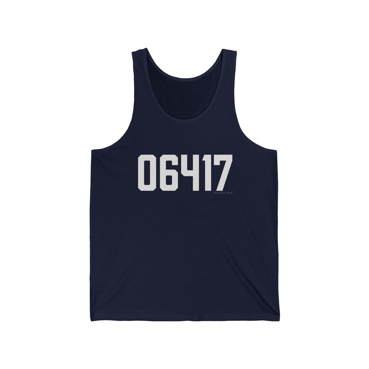 06417 Deep River CT Zip Code Unisex Jersey Tank Top