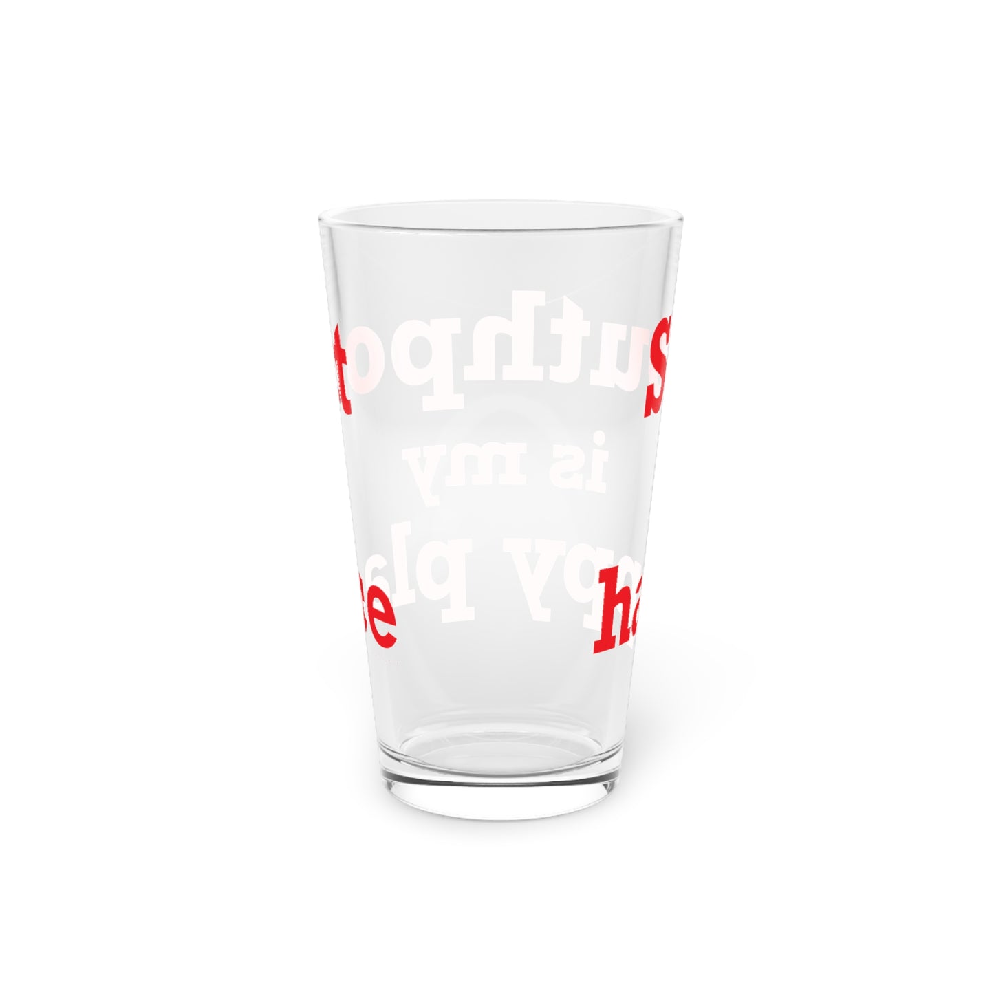 Southport is My Happy Place Pint Glass, 16oz