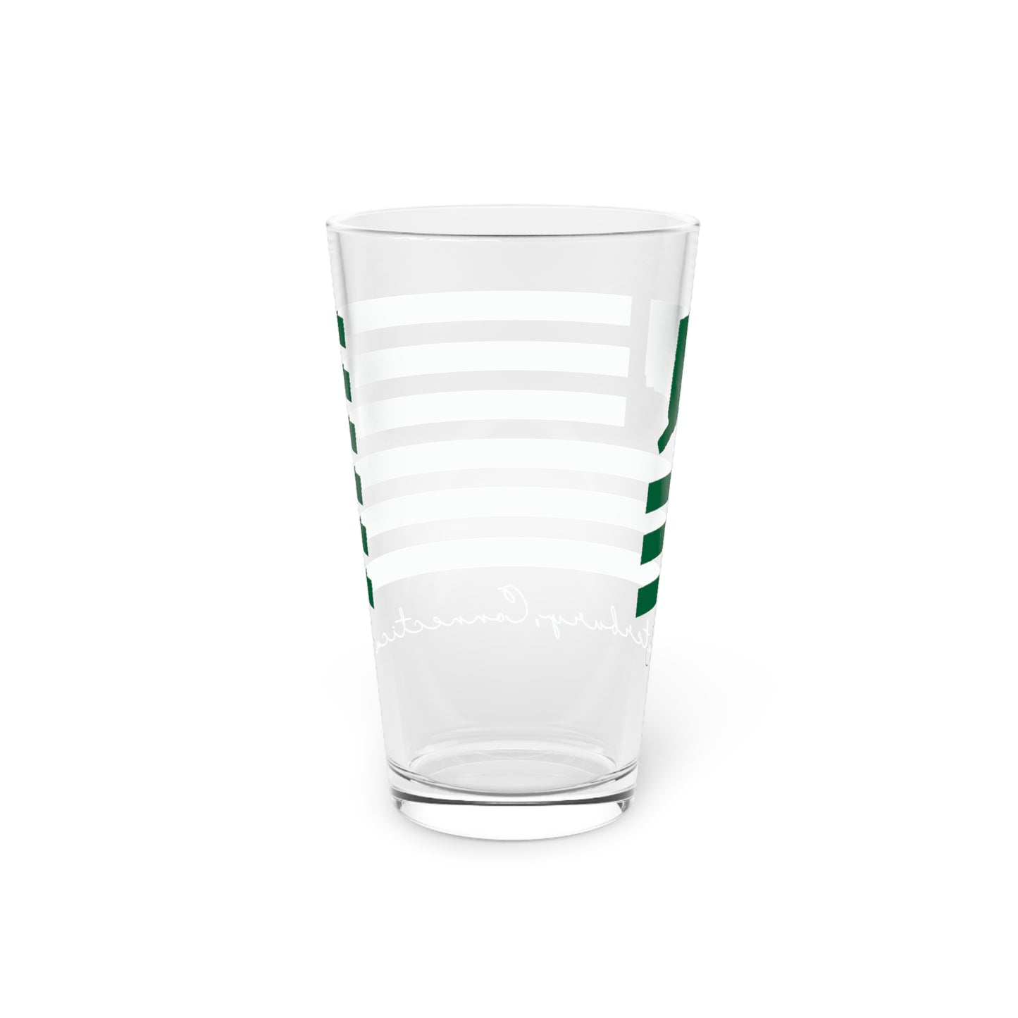 Canterbury Connecticut St. Patrick’s Day Flag Pint Glass, 16oz