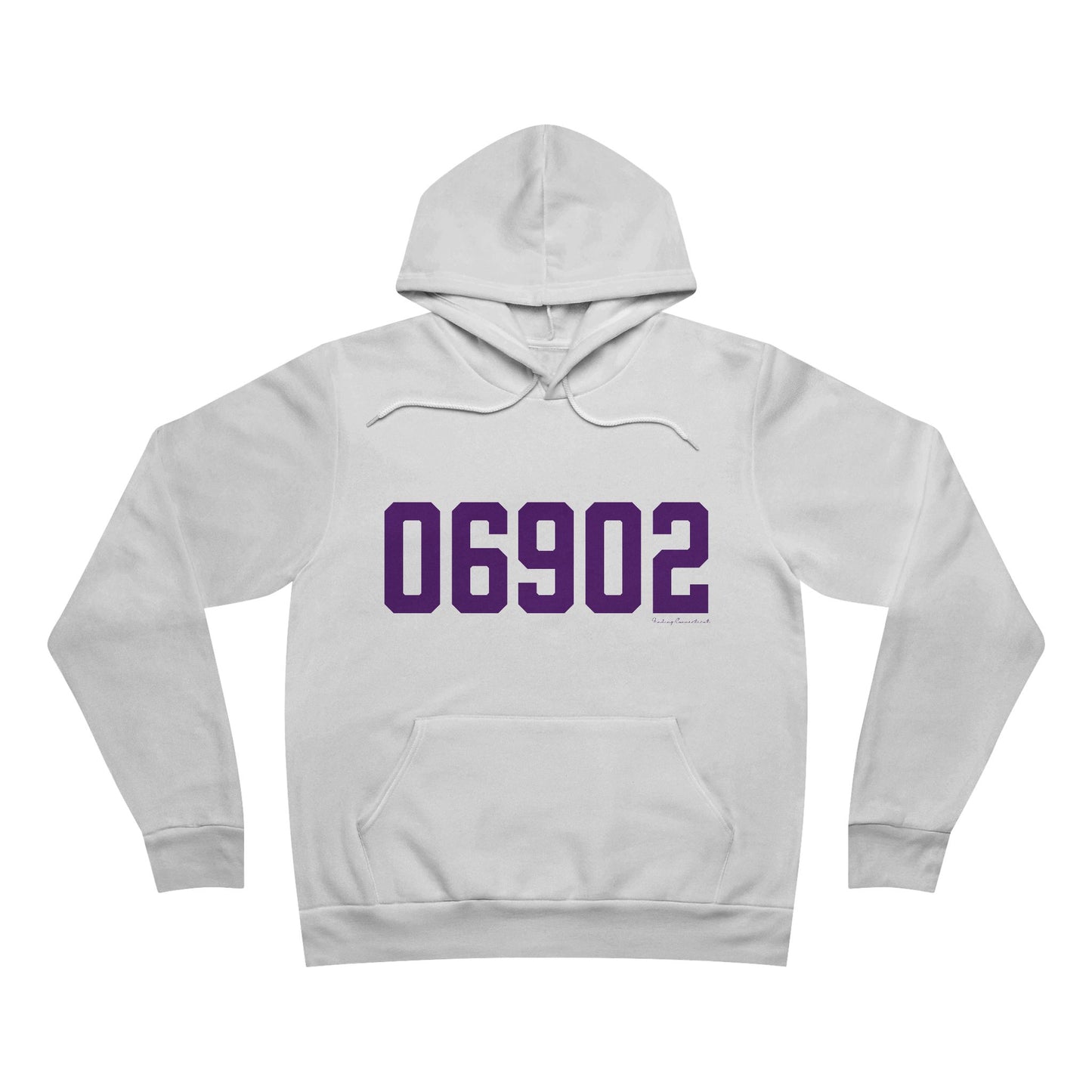 06902 Stamford Connecticut Zip Code Unisex Sponge Fleece Pullover Hoodie Sweatshirt