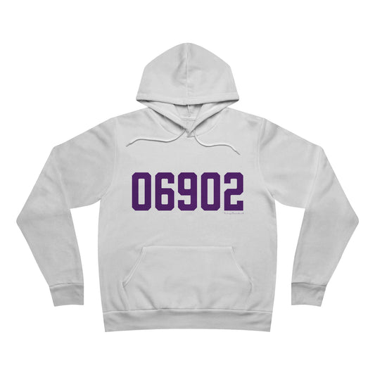 06902 Stamford Connecticut Zip Code Unisex Sponge Fleece Pullover Hoodie Sweatshirt