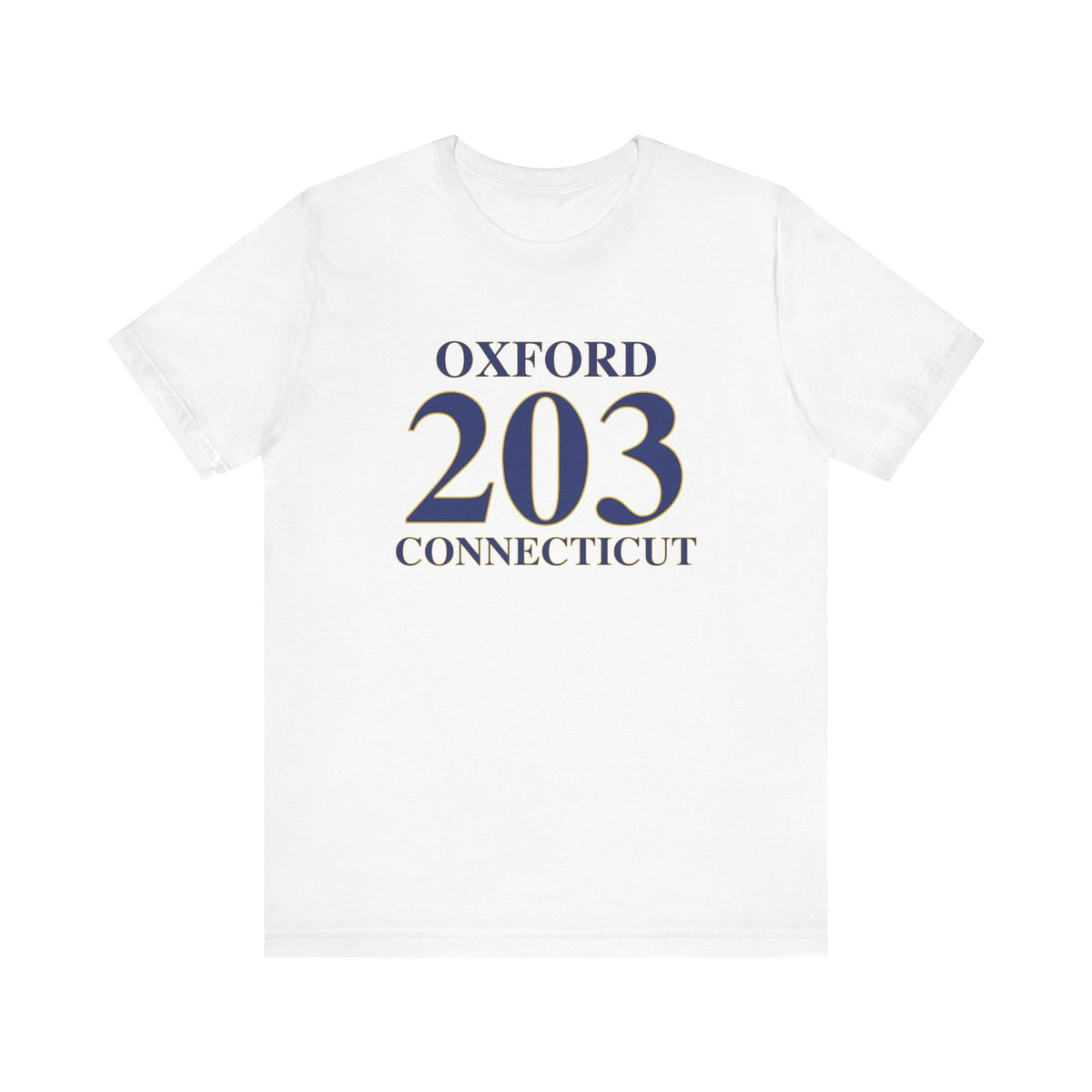 Oxford 203 Connecticut Jersey Short Sleeve T-Shirt