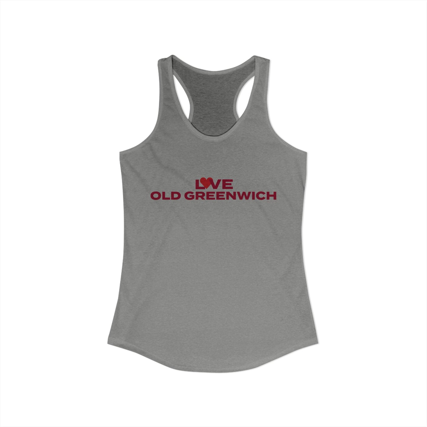 Love Old Greenwich Women's Ideal Racerback Tank Top