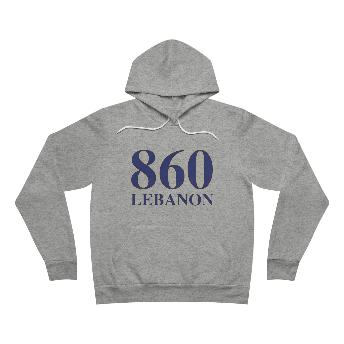 860 Lebanon Unisex Sponge Fleece Pullover Hoodie