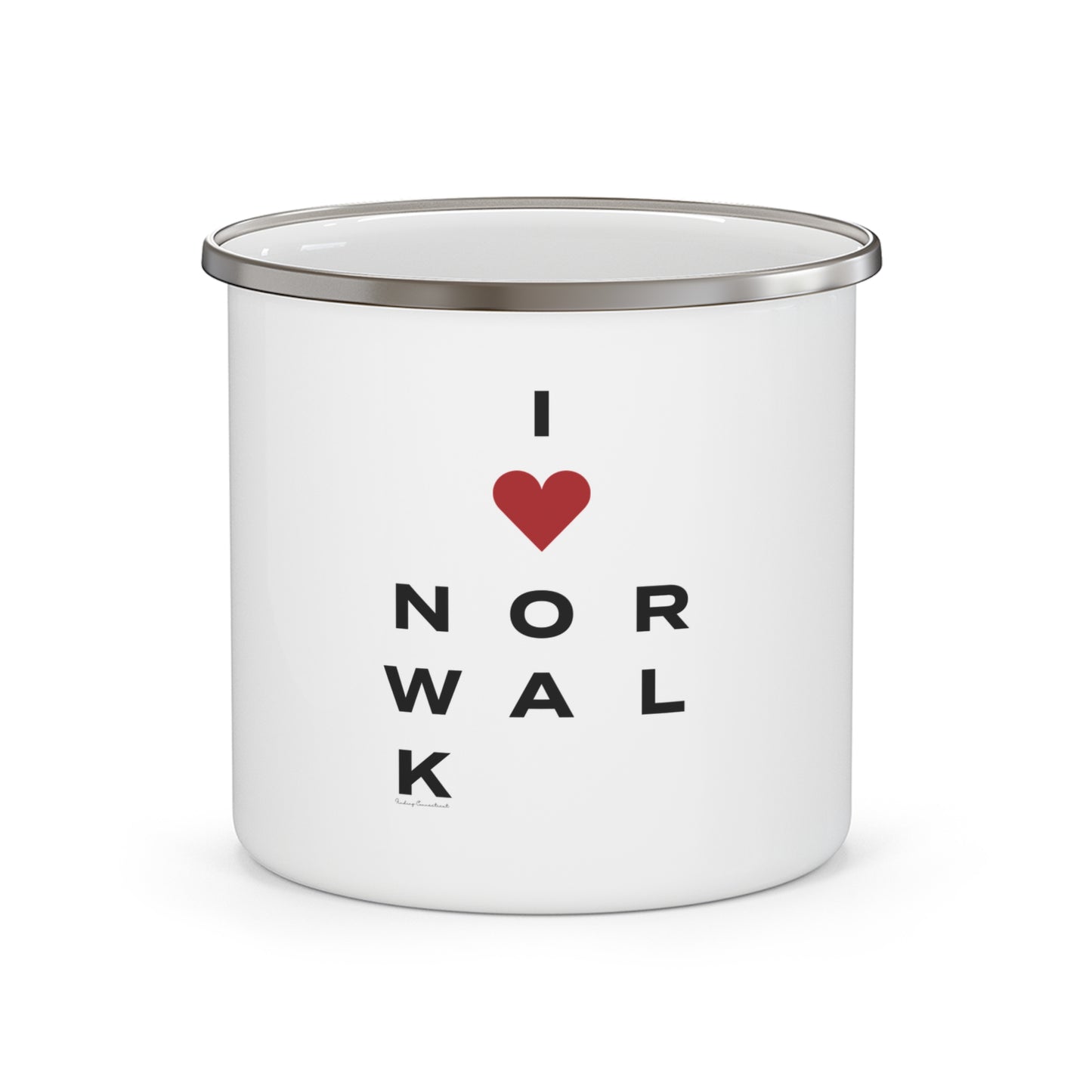 Norwalk Vision
Enamel Camping Mug
