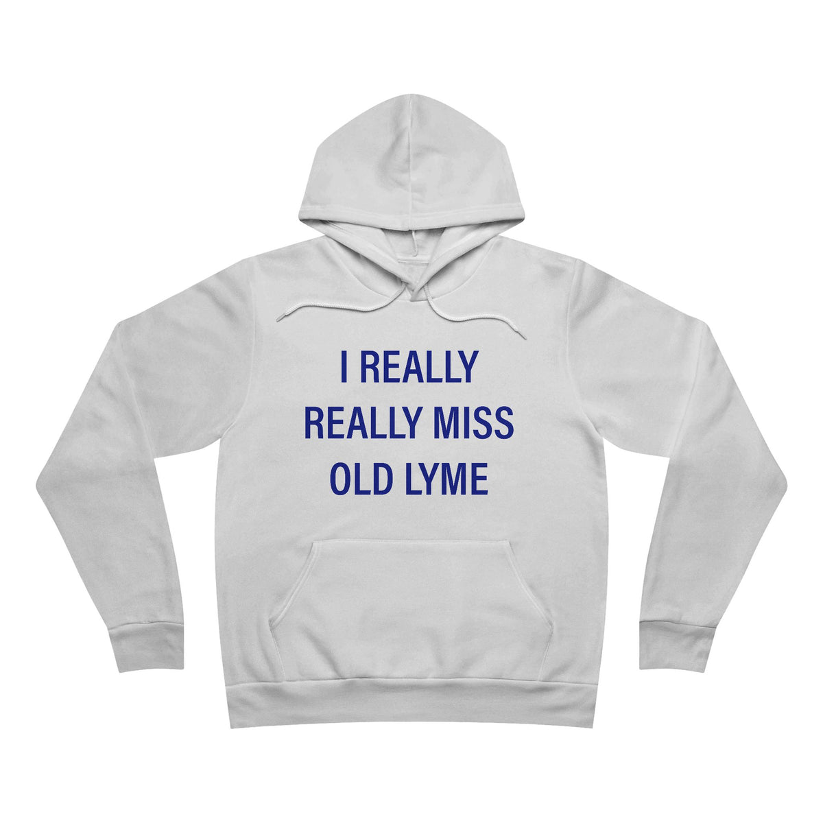 I Really Really Miss Old Lyme Unisex Sponge Fleece Pullover Hoodie