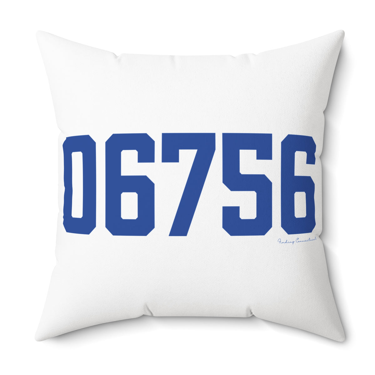 06756 Goshen Connecticut Zip Code Polyester Square Pillow