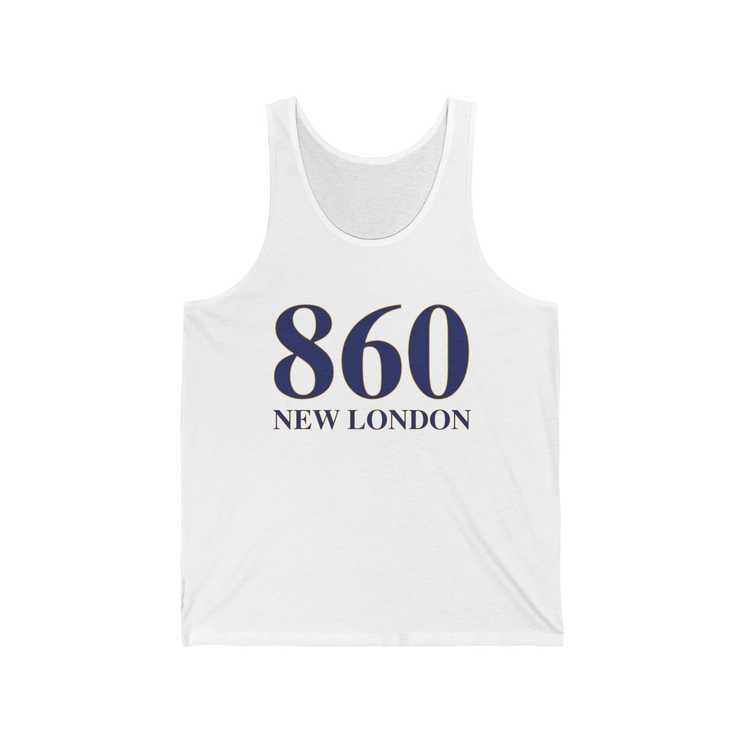 860 New London Unisex Jersey Tank Top