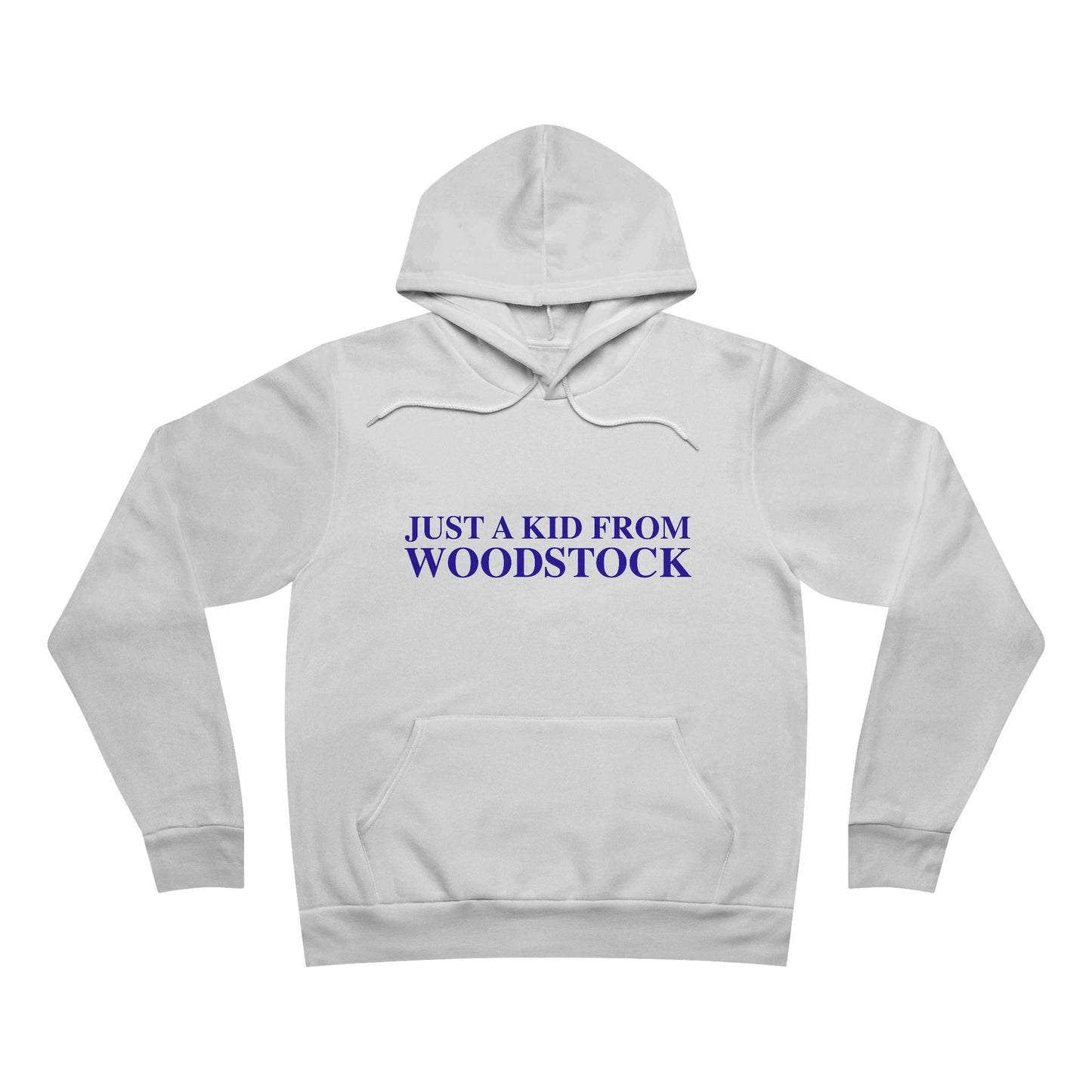 Just a kid from Woodstock Unisex Sponge Fleece Pullover Hoodie