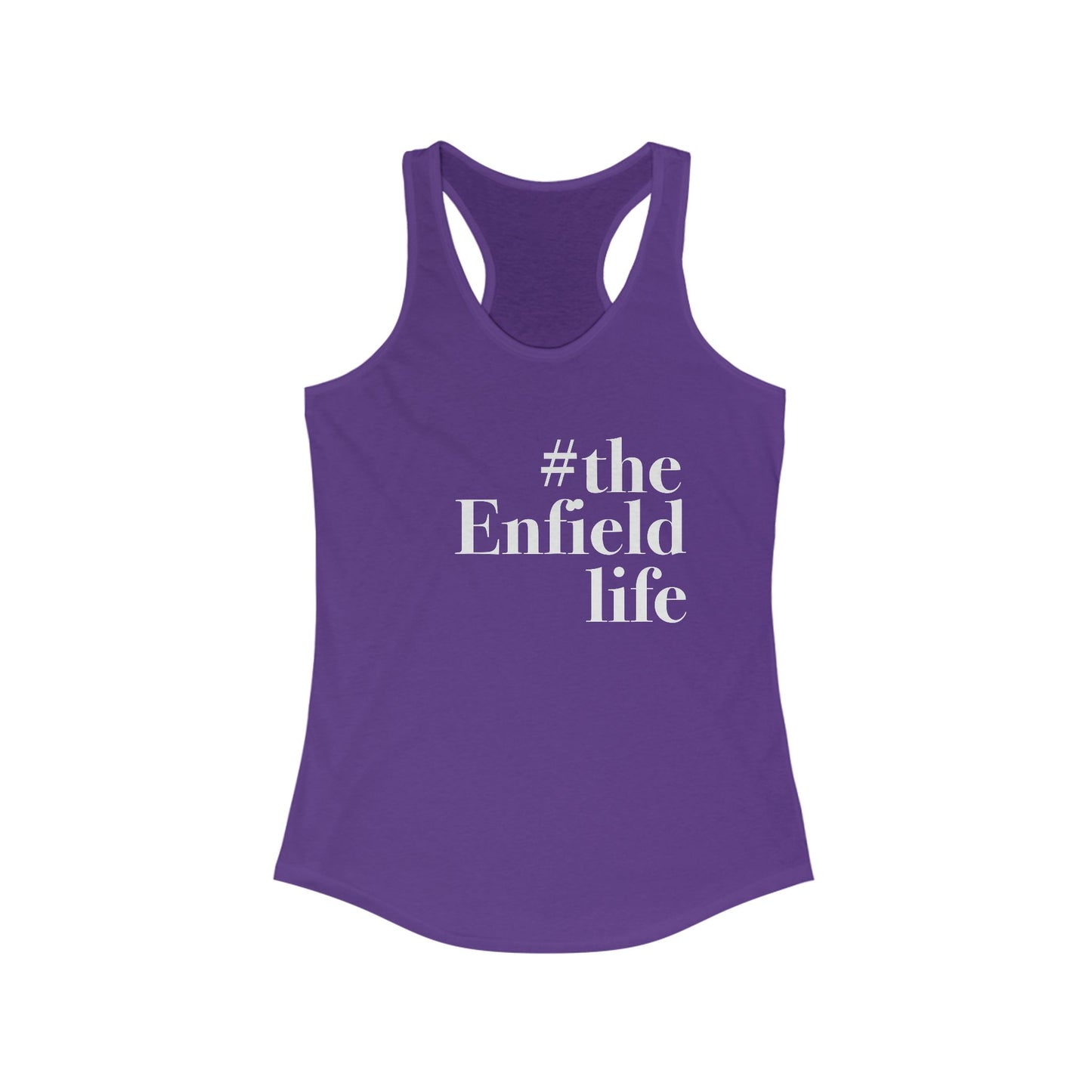#theenfieldlife Women's Ideal Racerback Tank