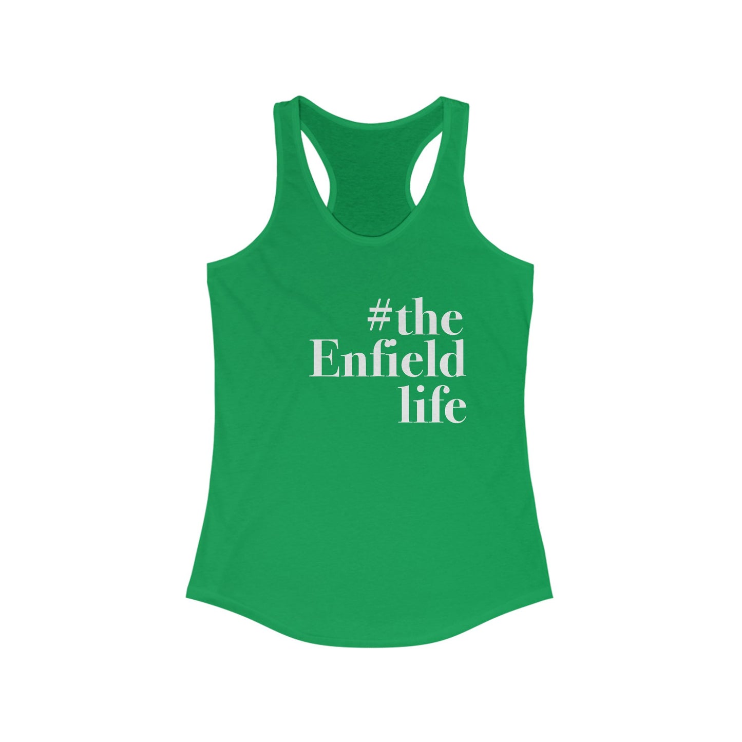 #theenfieldlife Women's Ideal Racerback Tank
