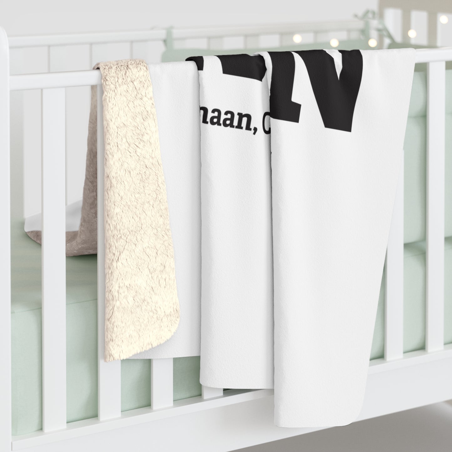 I Heart NWCN Sherpa Fleece Blanket
