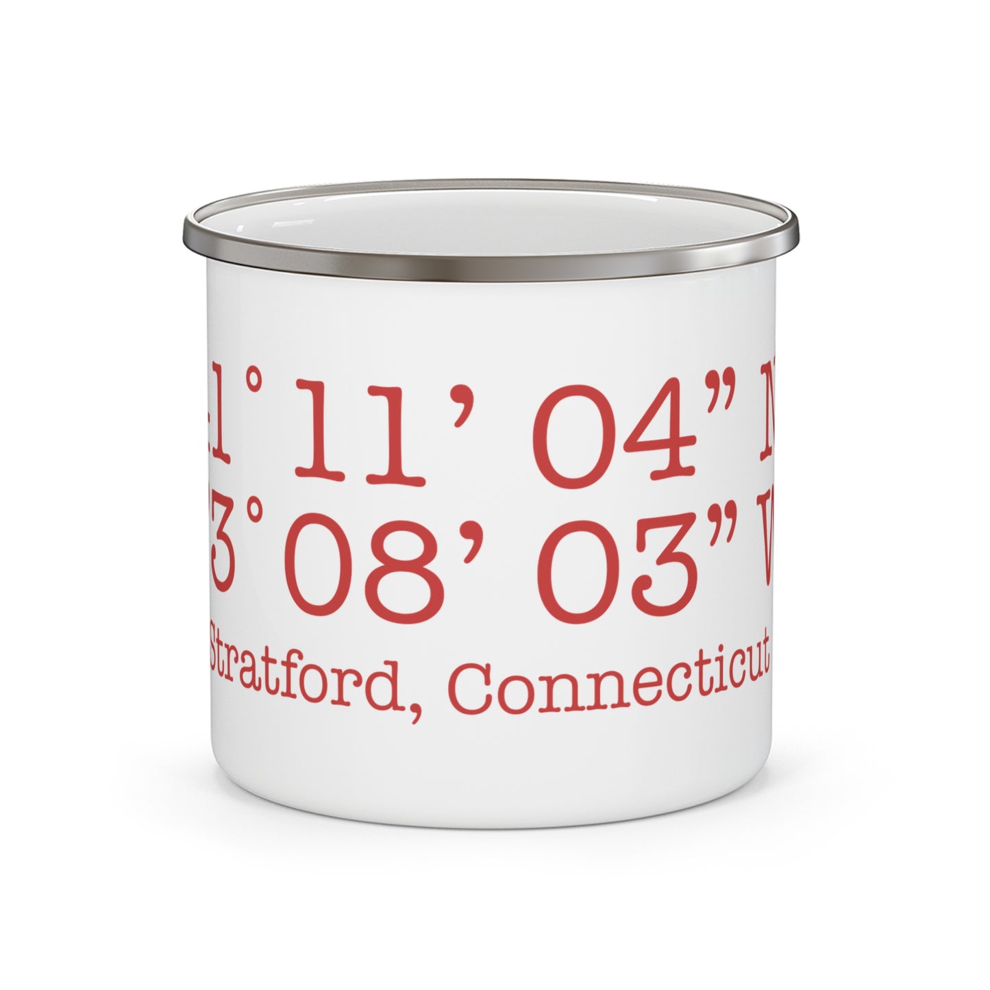 Stratford Coordinates Enamel Camping Mug