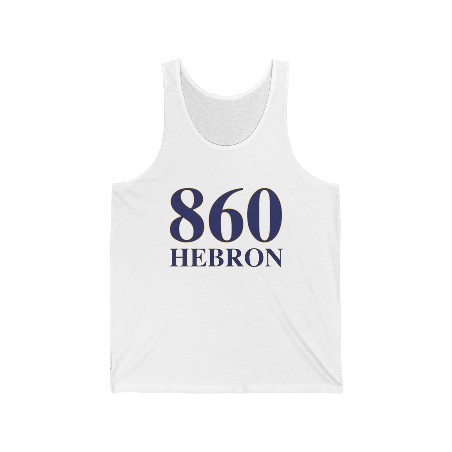 860 Hebron Unisex Jersey Tank Top