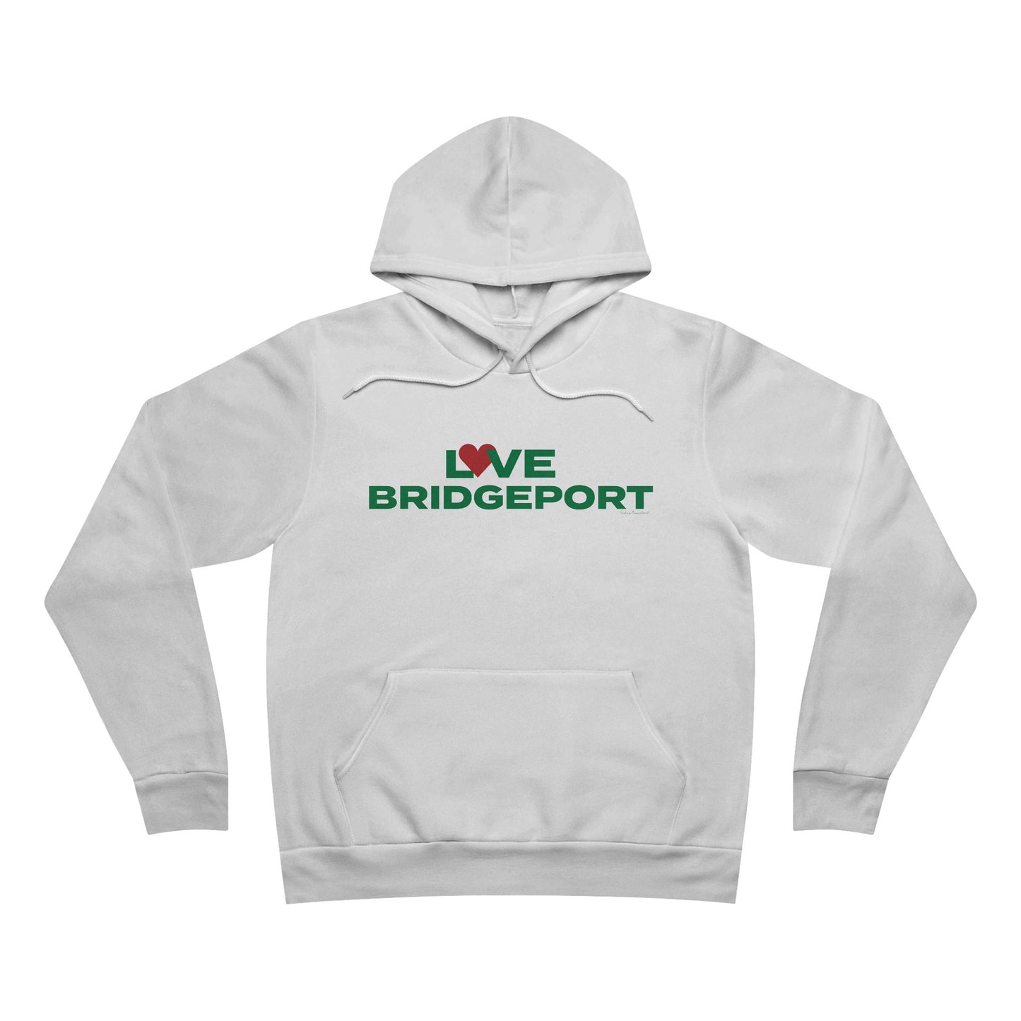 Love Bridgeport Unisex Sponge Fleece Pullover Hoodie