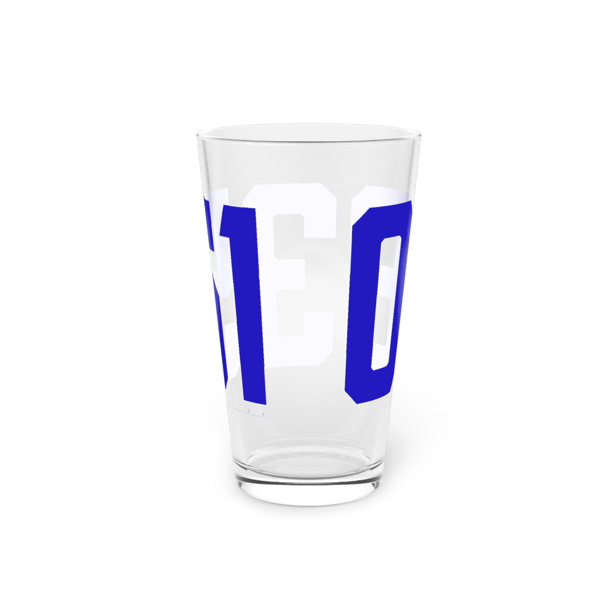 06351 Lisbon Connecticut Zip Code Pint Glass, 16oz