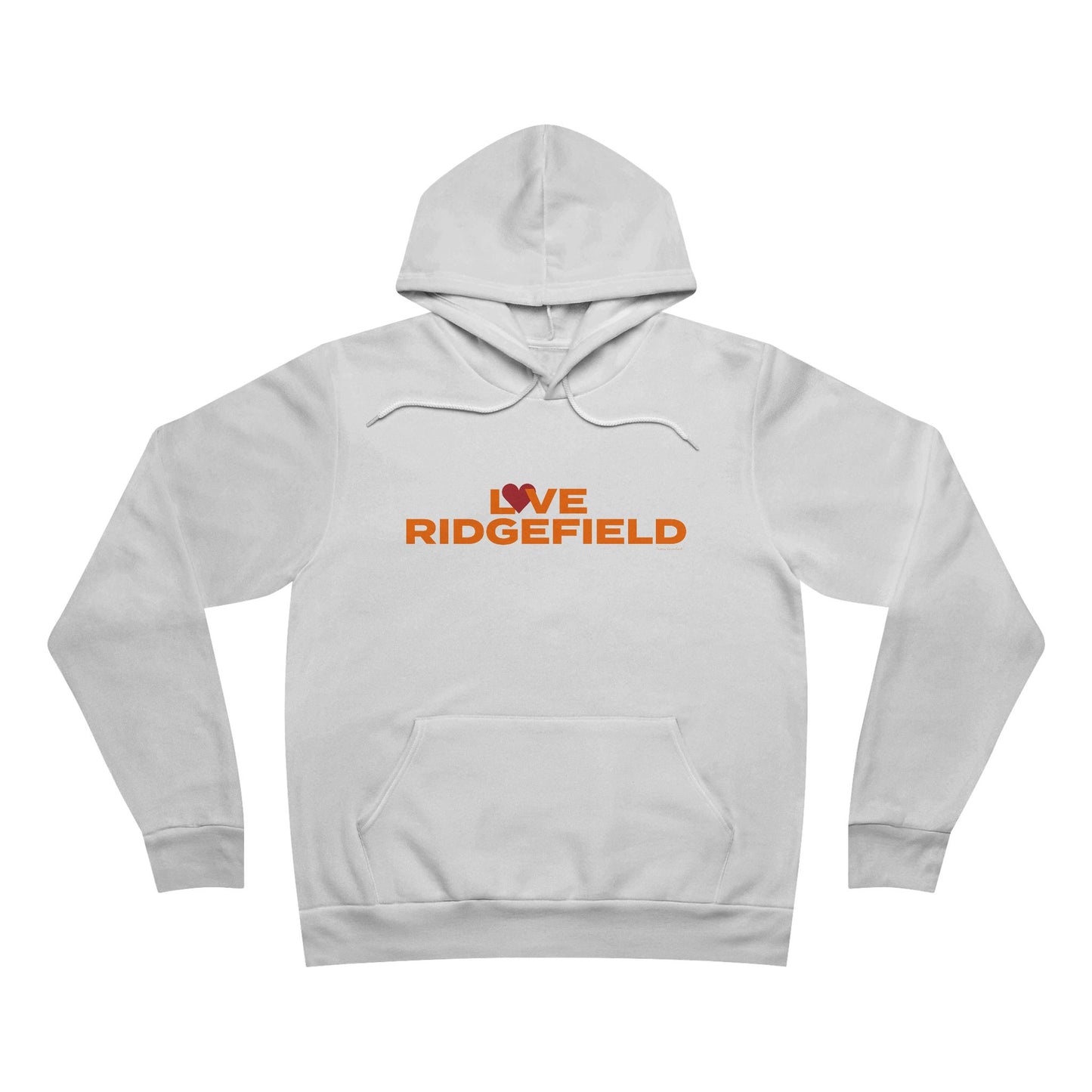 Love Ridgefield Unisex Sponge Fleece Pullover Hoodie