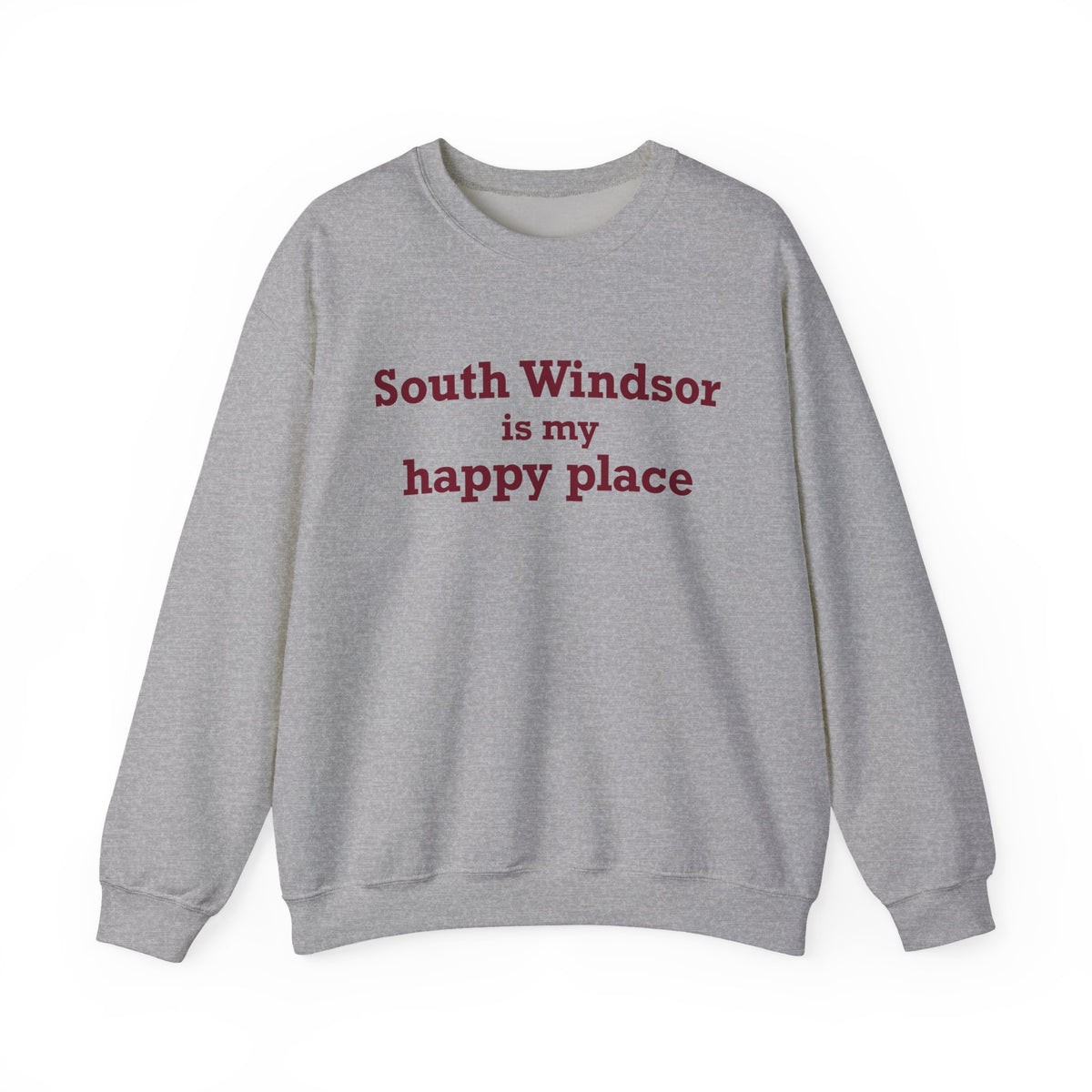 South Windsor is My Happy Place Heavy Blend™ Crewneck Sweatshirt