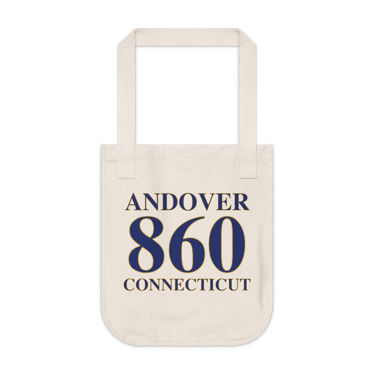 Andover 860 Connecticut Organic Canvas Tote Bag