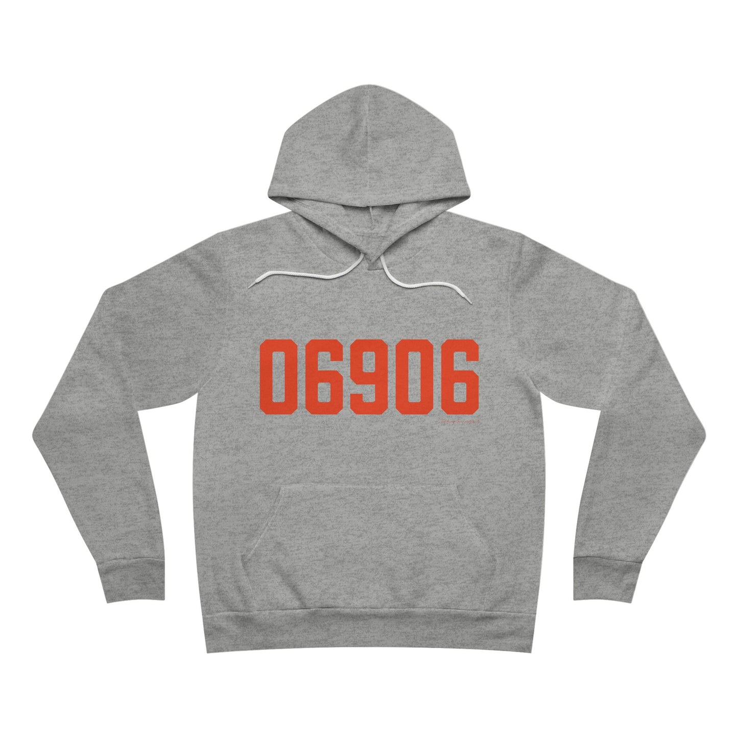 06906 Stamford Connecticut Zip Code Unisex Sponge Fleece Pullover Hoodie Sweatshirt