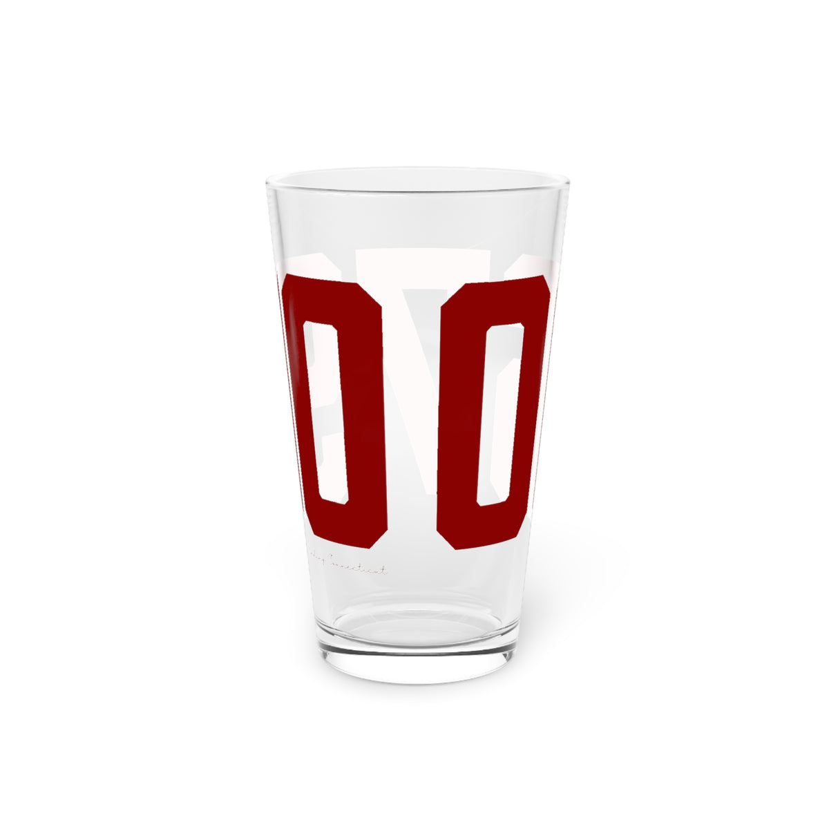 06790 Torrington Connecticut Zip Code Pint Glass, 16oz