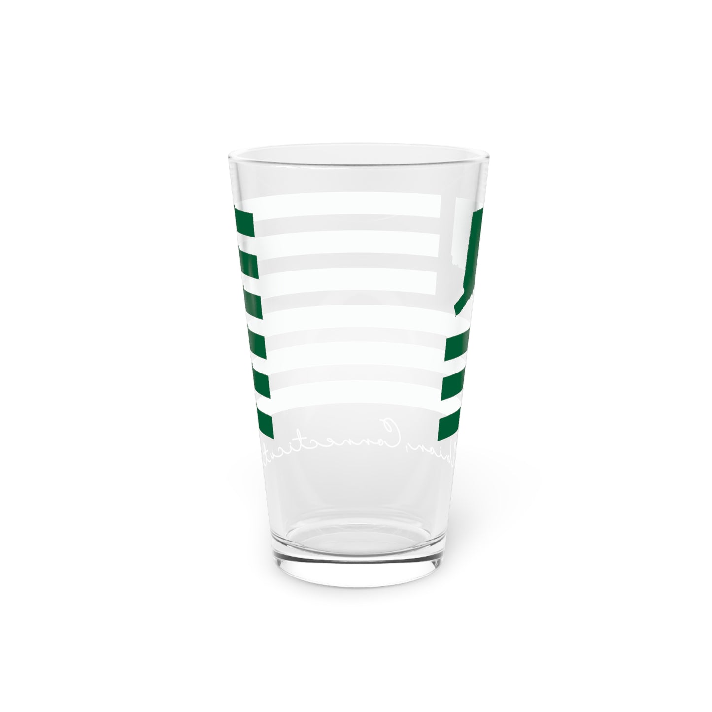 Union Connecticut St. Patrick’s Day Flag Pint Glass, 16oz