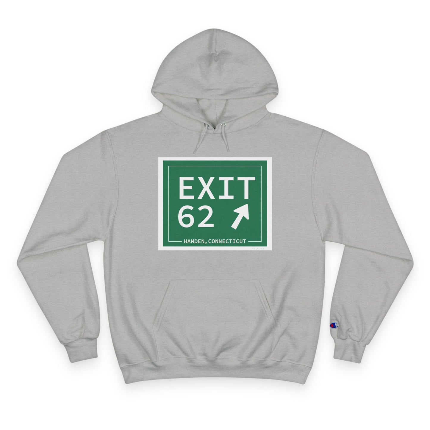 Vintage Exit 62 WCP Sign Champion Hoodie