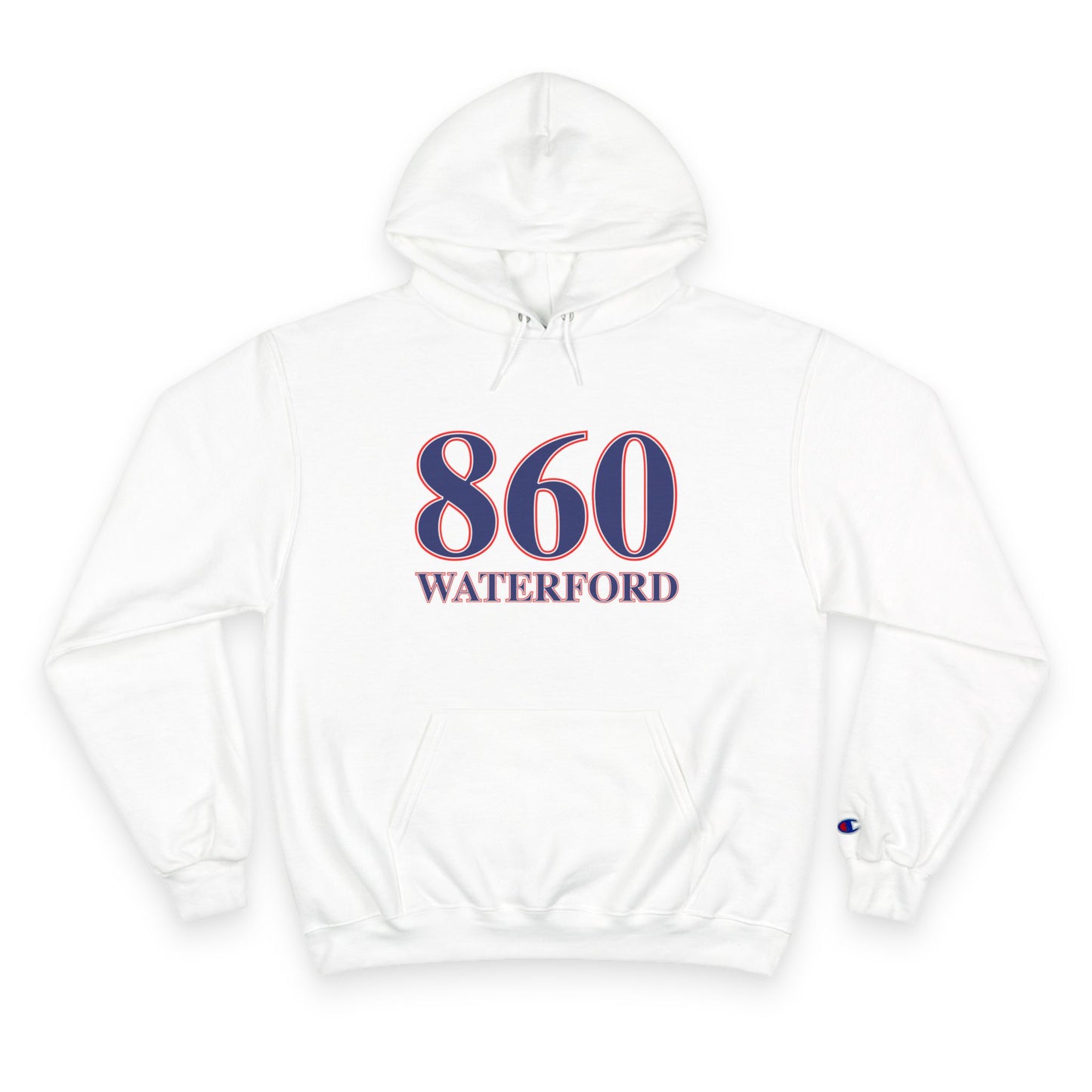 860 Waterford Red White & Blue Champion Hoodie